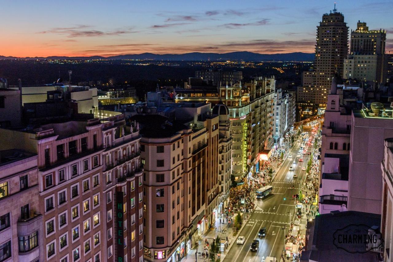 Charming Gran Via Callao Madrid Exterior foto