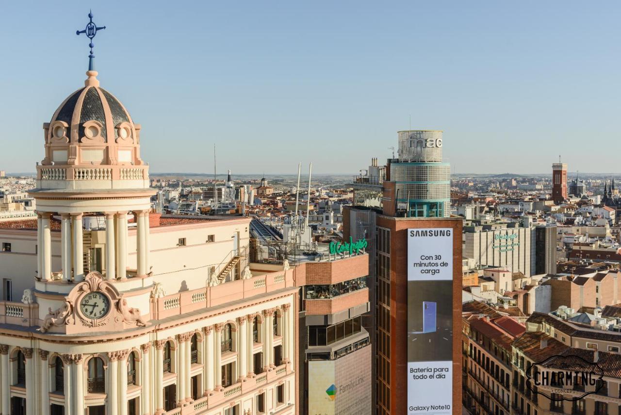 Charming Gran Via Callao Madrid Exterior foto