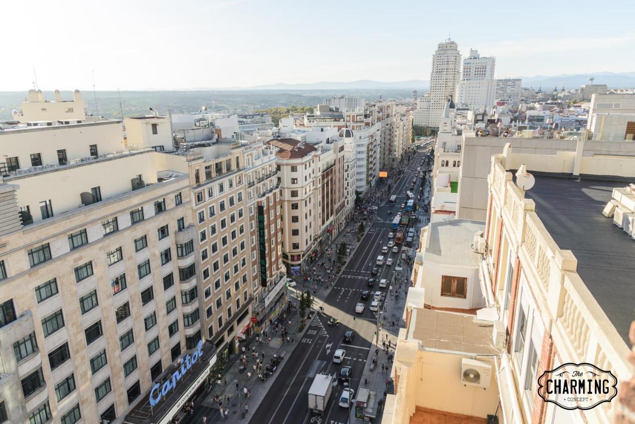 Charming Gran Via Callao Madrid Exterior foto